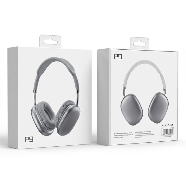 P9 Bluetooth Headset - Black - Upper Ear