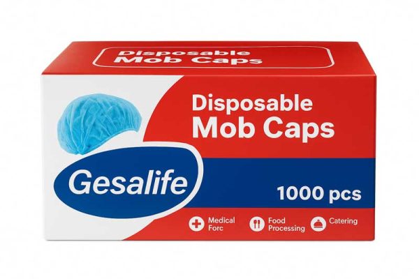 MOB-CAP Latex Free Lightweight Disposable Mob Caps 100pcs