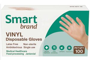 SMART-GLOVE-N Disposable Hand Gloves | Latex Powder Free 100pc