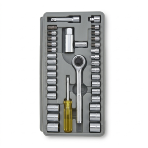 40 pcs combination socket wrench set