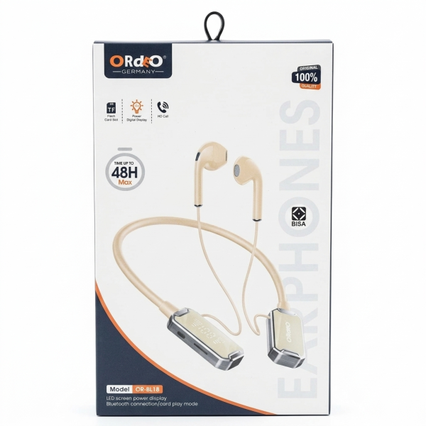 ORdEo BL-18 LED SCREEN POWER DISPLAY NECK BAND