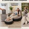 Inflatable Sofa & Ottoman Set (100 x 73 cm) – Ergonomic, Portable & Compact Lounge Chair for Home, Travel, and Camping p