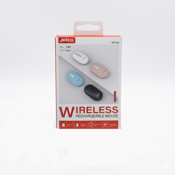 jedel wd133 WIRELESS REACHARGEABLE MOUSE