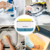 Kitchen Dish Soap Dispenser with Sponge Holder 3 2-in-1 Kitchen Soap Dispenser & Sponge Holder | Shop Now