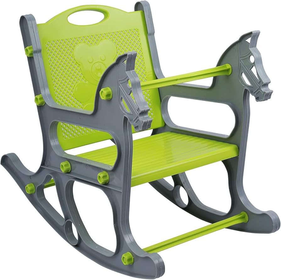 My Giraffe Baby Rocking Chair M-Blue & L-Green