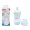 Momeasy 240ml Wide Neck PP Bottle - Anti-Colic Nipple for 3m+