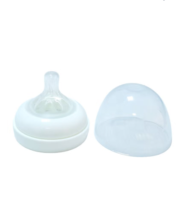 Momeasy 240ml Wide Neck PP Bottle - Anti-Colic Nipple for 3m+