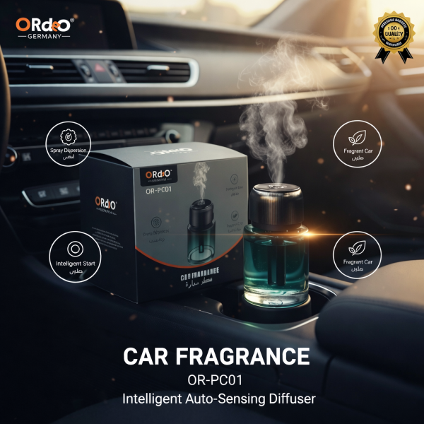 Ordeo Car Fragrance USB Diffuser Smart Air Freshener