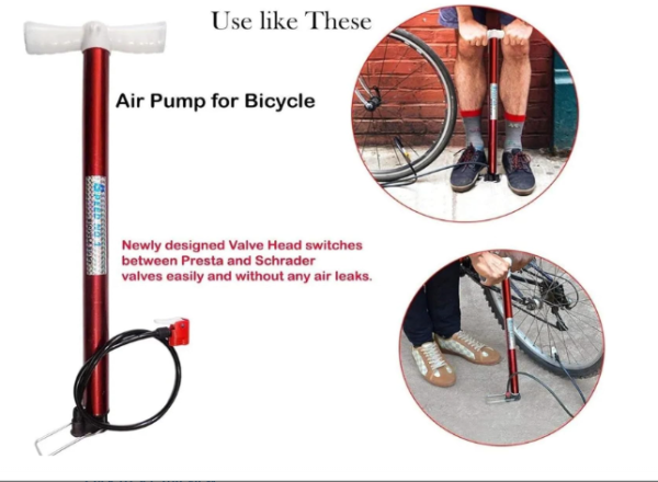 High-Pressure Steel Air Pump - Multi-Purpose & Durable Meta Sulfar 0515 High-Pressure Steel Air Pump - Multi-Purpose & Durable Meta